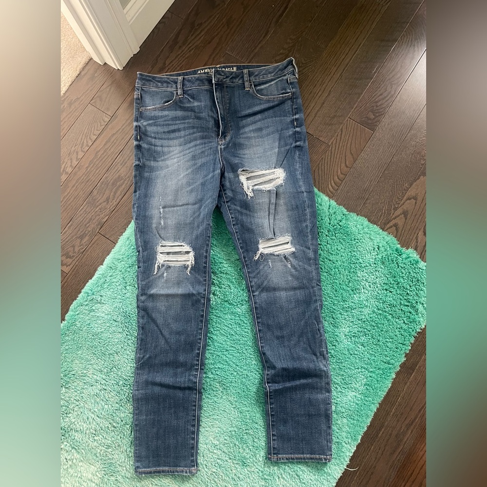 American Eagle Outfitters Super SUPER Stretch Denim -JEGGINGS 18Long